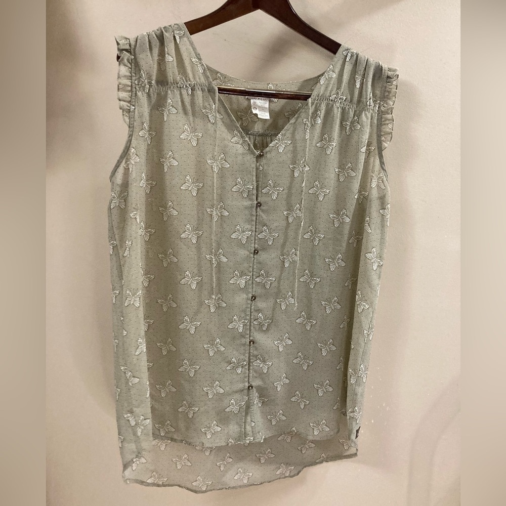Matilda Jane It’s A Wonderful Parade Butterfly Top Size XL